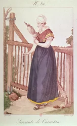 Costume of a servant from Carentan
